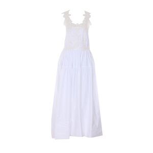 Maurizio Women Lace Detail Midi Dress